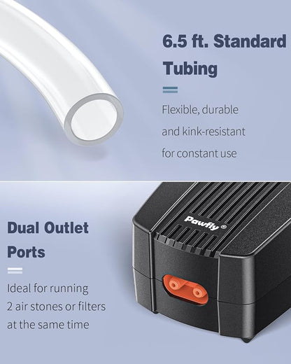 Pawfly 50 GPH Aquarium Air Pump - Image 5