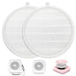 Nail Dust Collector Filter, Replacement Filters Compatible by Mecefeno