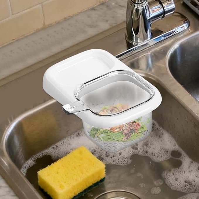 Sink Filter Basket, Efficient Drainage Design, Suction Cup Sink Rack, Kitchen - Image 8