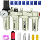 Industrial Grade 4-Stage Air Drying System, 3/4" NPT by BOGERDACK