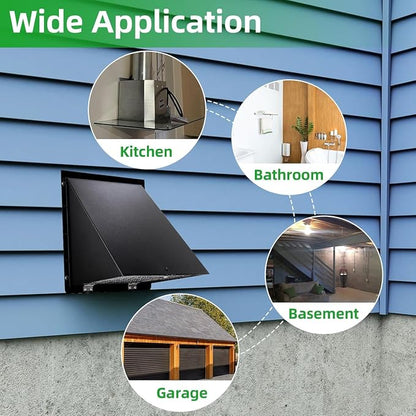 3 Inch Dryer Vent Cover Outside - Image 7