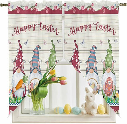 Swag Curtain, Happy Easter Gnomes - Image 9