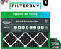 Filterbuy 10x10x1 Air Filter MERV 10 Odor & Allergy Defense by Filterbuy