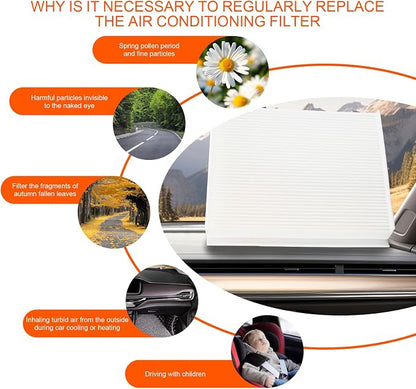 Cabin air filter Suitable for Ford Expedition 2018-2025 F150 2015-2023 F250 - Image 2