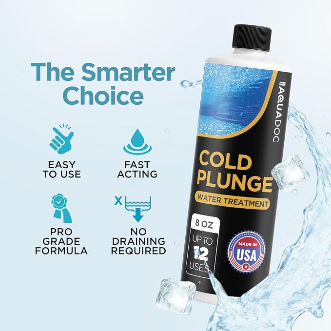 AquaDoc Cold Plunge Water Treatment - 8oz - Ice Bath Cleaner and Water - Image 5