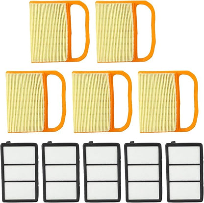 5-Pack Air Filter Sets for TS410, TS480i & TS500i Concrete Cut-Off Saws by JurwheeR