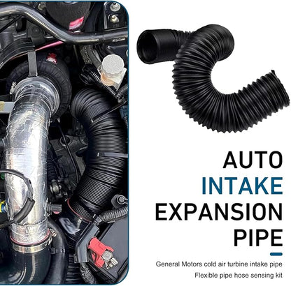 Car Air Intake Pipe, 2.5" Leak-proof Bendable Feed Expansion Hose - Image 6