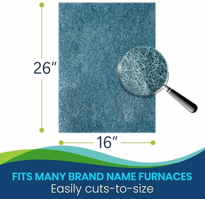 Polyester Washable Fiber Furnace Door Filter - Image 2