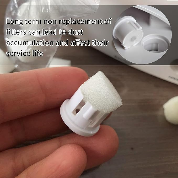 100Pcs Nebulizer Filters Replacement Air Filter Sponge - Image 2