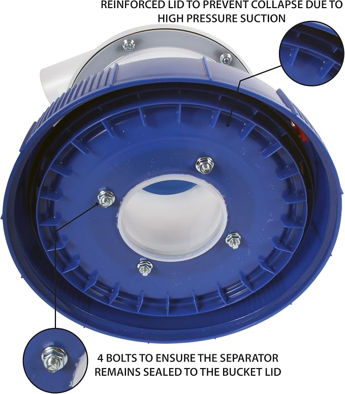 Assembled Quick Click Dust Separator - Image 2