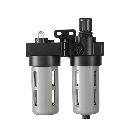 Compressed Air Filter Regulator Lubricator Combo Airtac BFC4000 1/2''NPT 0-140 - Image 3