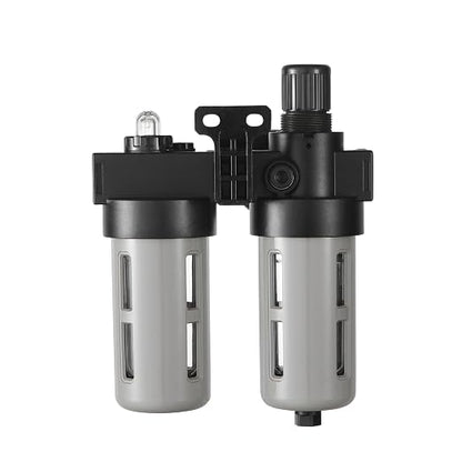 Compressed Air Filter Regulator Lubricator Combo Airtac BFC4000 1/2''NPT 0-140 - Image 3