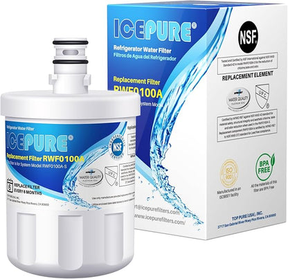 ICEPURE 5231JA2002A Refrigerator Water Filter, Compatible by ICEPURE