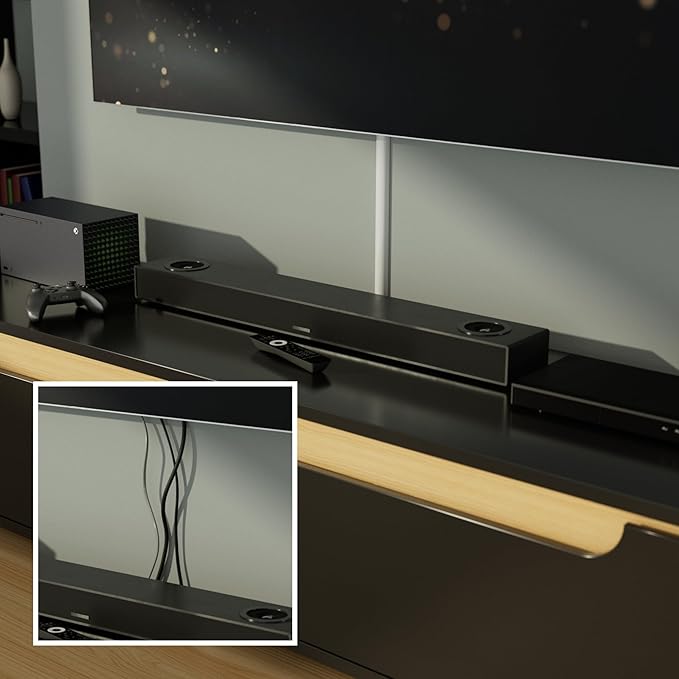 D-Line 31.4in TV Cord Hider, Patented Half Round Cable Cover, Hide Wall Mount TV Wires, Hinged One-Piece Cable Concealer, Adhesive, Decorative Raceway - 2X 1.18in W x 0.59in H x 15.7in L - White