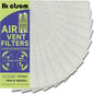 Air Vent Filter 4" x 12" Air Vent Floor Heater Pre-Filter Sheet Work in Home by Hoctsom