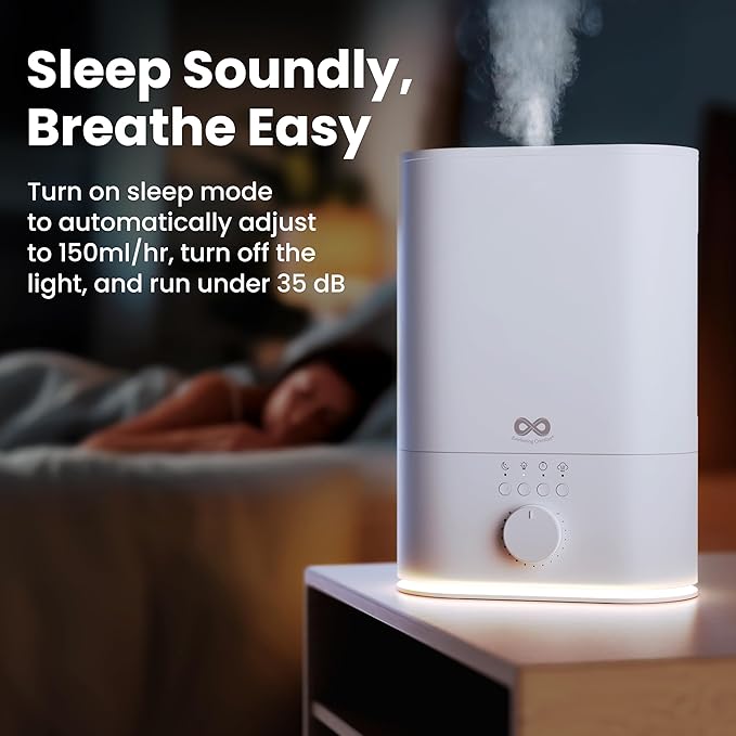 Everlasting Comfort 6L Humidifier Large Room, High Mist Output 60 HR Runtime - Image 7