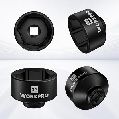 WORKPRO 32mm Oil Filter Socket Wrench, Oil Filter Removal Tool, Oil Filter - Image 7