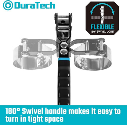 DURATECH Large Swivel Oil Filter Wrench, Oil Filter Removal Tool, Fits Filters - Image 4