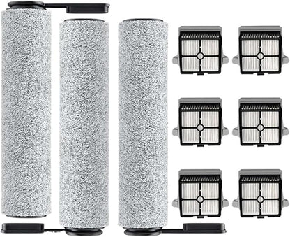 Wet and Dry Vacuum Cleaner Roller Brushes & Filters, Compatible - Image 2