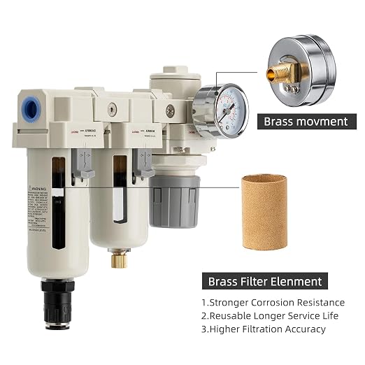 Air Filter Dryer 1/2 NPT Manual-Automatic Integrated-Double Air Filters - Image 4