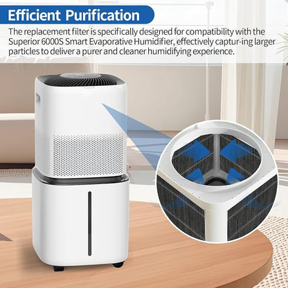 4-Pack Humidifier Premium Replacement Filters - Image 3