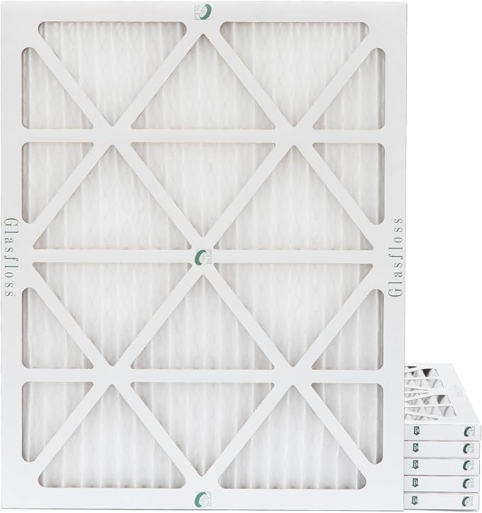 Glasfloss ZL 18x22x1 MERV 10 AC Furnace Air Filters.. Actual Size: 17-3/4 x by Glasfloss