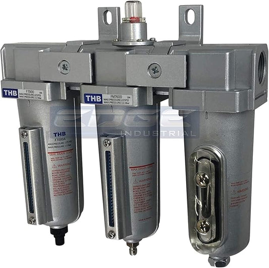3 STAGE, INDUSTRIAL GRADE IN-LINE COALESCING FILTER & DESICCANT AIR DRYER by Unknown