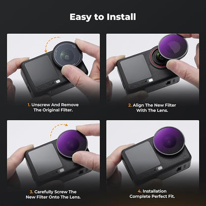 K&F CONCEPT HD CPL ND Filter Kit Compatible - Image 6