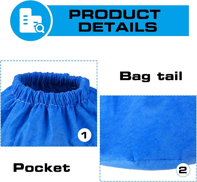 VRC2 Cloth Filter Bag 1.5 to 3.2 Gallon - Image 4