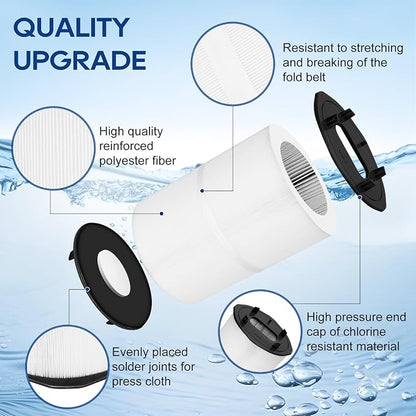 Miory 27002-0200S Pool Fliter Cartridges, Replacement - Image 3