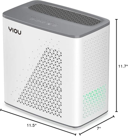YIOU Air Purifier for Home Large Room up to 547 ft², H13 True HEPA Air Filter - Image 8