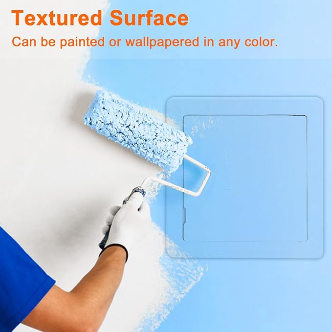 Suteck 18 x 18 Inch White Access Doors, Reinforced Hinged Access Panel for Drywall Walls and Ceilings