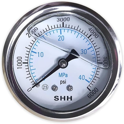TUXING 6000Psi 40Mpa Pcp Air Compressor High Pressure Gauge Thread Air by TUXING
