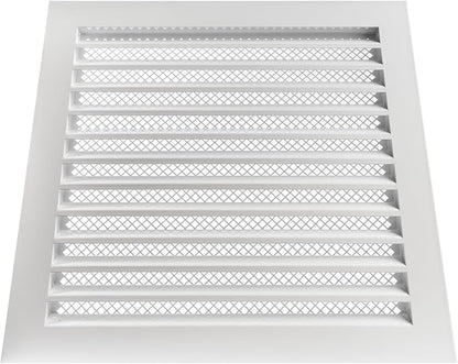 Repa Market 12" x 12" Inch Galvanized Steel White Soffit Air Vent Cover - Image 7