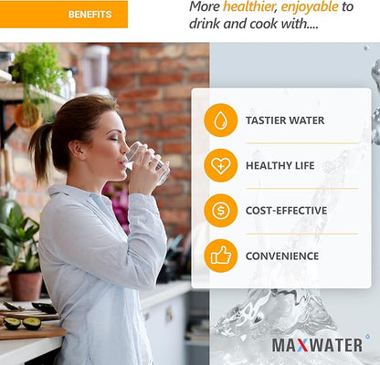 Max Water 10 Micron 20 x 4.5 Sediment Filter 20 inch Whole House BB Water - Image 6