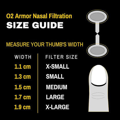 O2 Armor Nose Filters for Welders & Allergies - Image 3