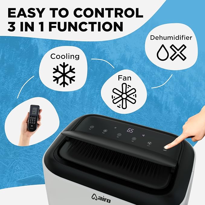 Portable Air Conditioners 8, 000 BTU AIRO COMFORT, AC Unit Floor Standing - Image 6