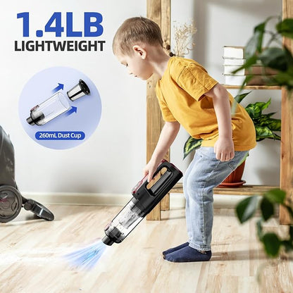 Handheld Vacuum Cleaner, 18000Pa 2 in 1 Cordless Car Vacuum Cleaner&Air Duster - Image 7