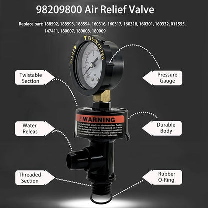 High Flow Manual Air Relief Valve - Image 5