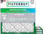 Filterbuy 18x18x1 Air Filter MERV 8 Essential Dust & Allergy Defense, by Filterbuy
