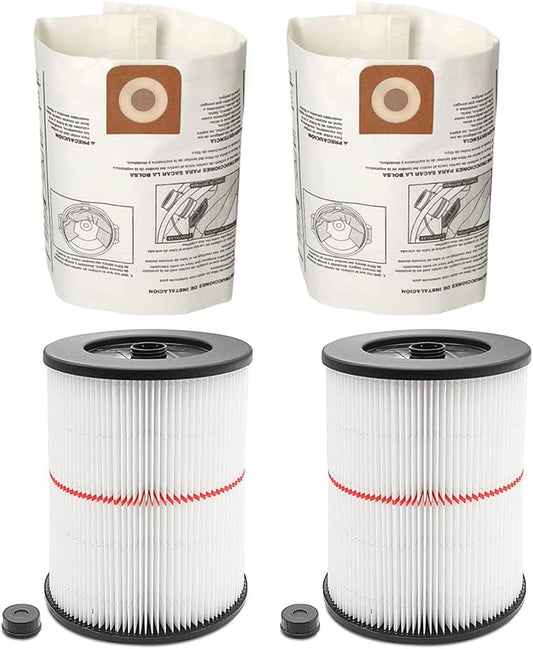 17816 Filter for Craftsman Shop Vac Filter 9-17816 Wet/Dry Air Filter fit 5 6 8 by MZYLLC