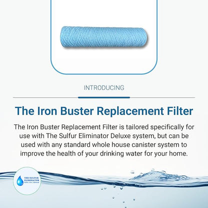 The Sulfur Eliminator Iron Buster Replacement Well Water Filter, Designed - Image 2