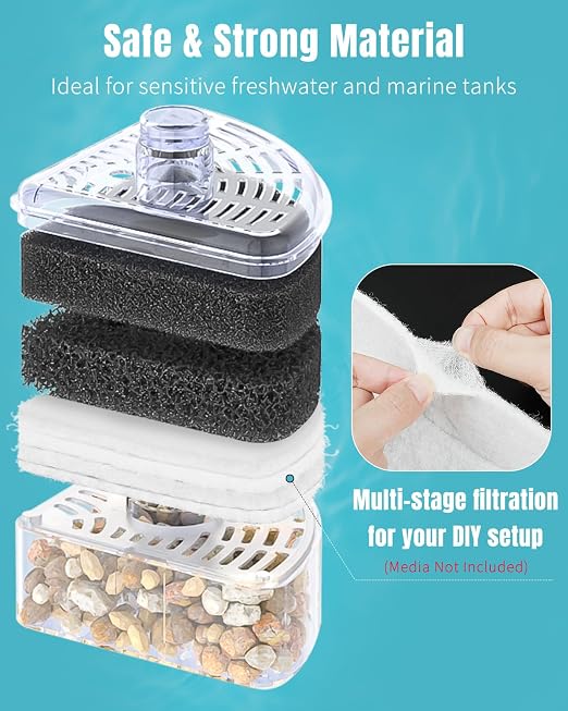 Pawfly 200 Micron Fine Aquarium Polishing Filter Pad, High Density Filter Media - Image 2