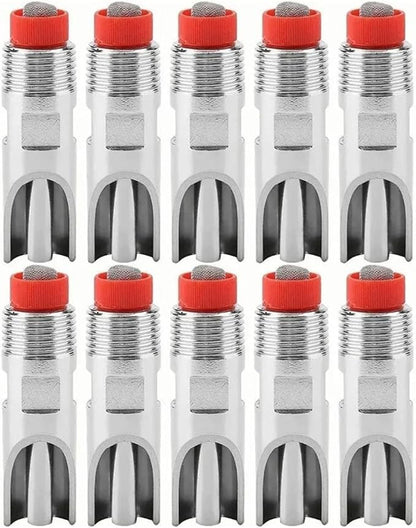 10Pcs Stainless Steel Automatic Nipples, Adjustable Prevent Leakage Pig Nipple - Image 6
