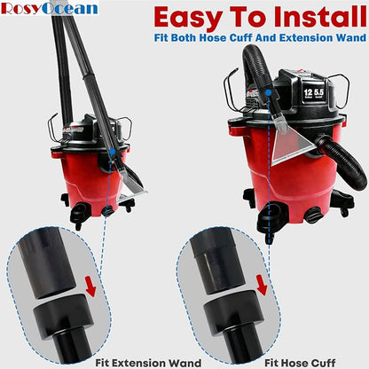 Universal Compatible with All Shop Vacs Extractor Attachment with 2-1/2" & - Image 6