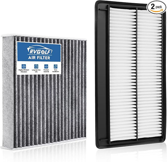 Engine+Cabin Air Filters Fit for 2022-2025 2026 Acura MDX 3.5L, 2023-2025 2026 by RVgolf