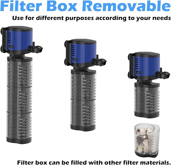 Pond Pump 660GPH Filtration, Sump Submersible Water Pump w/Sponge Filter - Image 7