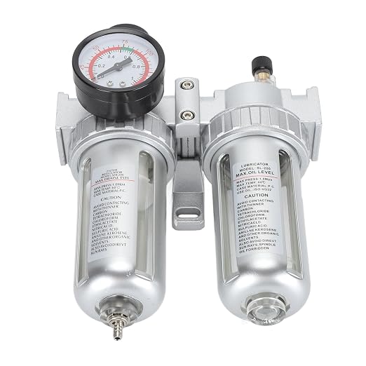 Air Filter Pressure Regulator 1/4 Inch, Compressed Air Line Filter - Image 4