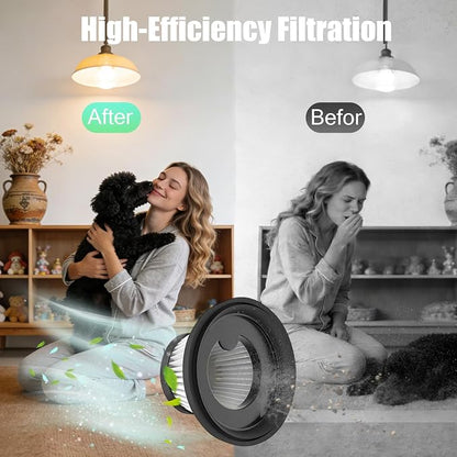 6 Pack HEPA Filter Replacement Compatible - Image 3