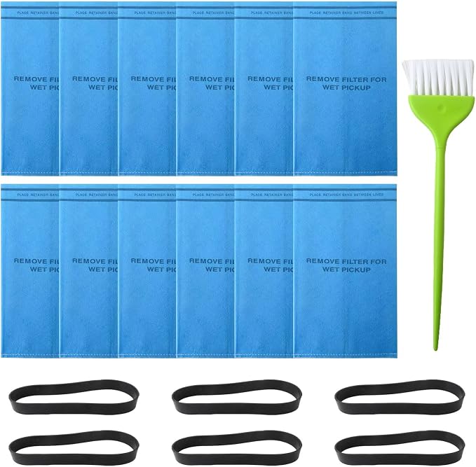 12 Pack Wet Dry Filter Bags Compatible by Mijibisu